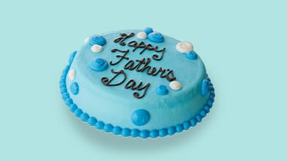 Father's Day Round Cake