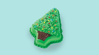 Christmas Tree Cake