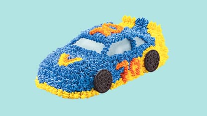 3D Racecar Cake